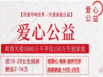 南平捐卵助孕生子 爱心志愿者招募
